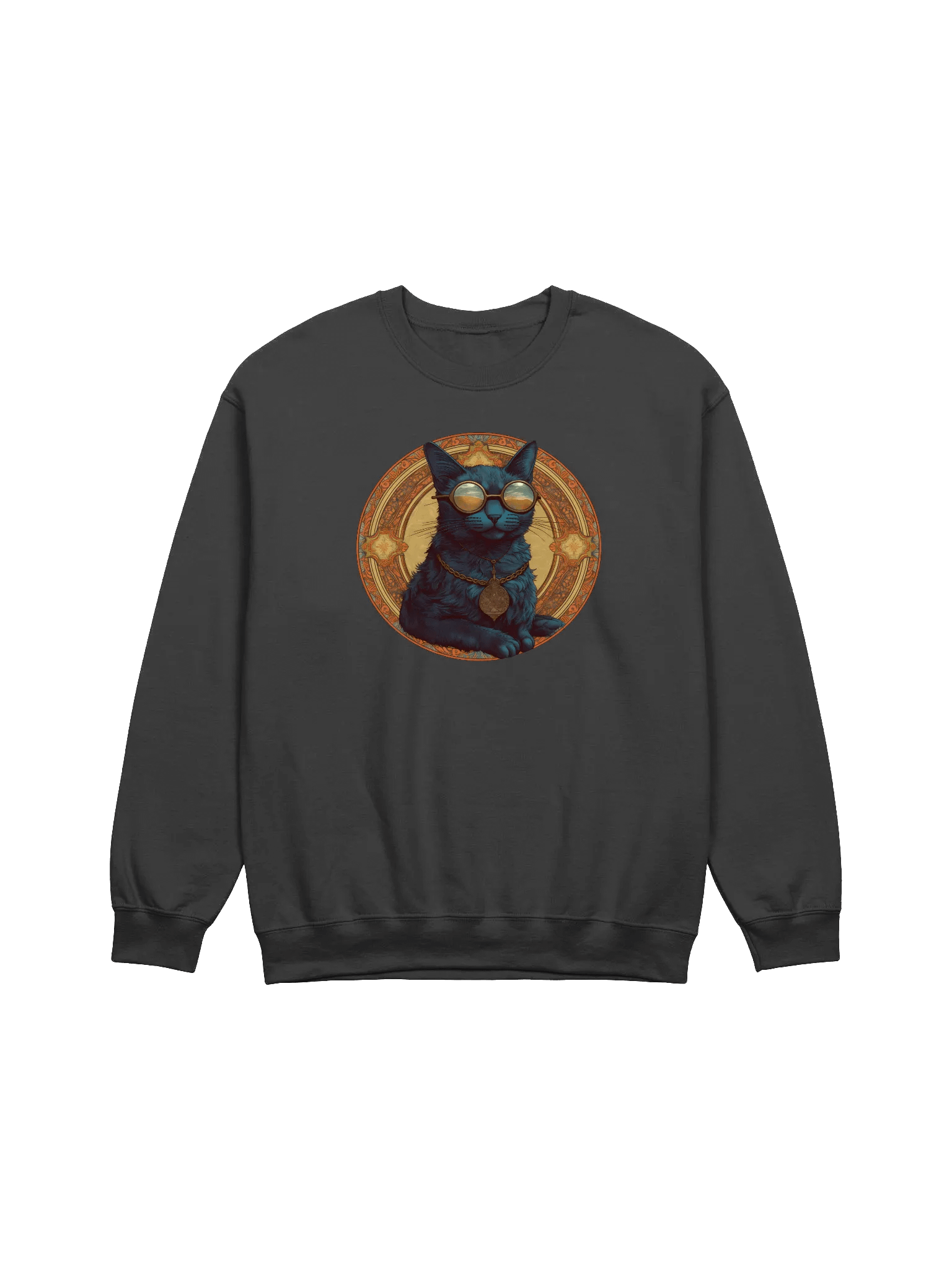 Cool Cat Chain Crewneck Sweatshirt product image (7)