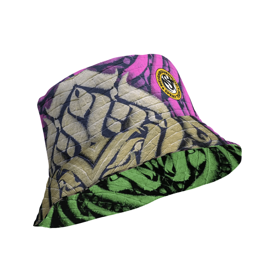 Reversable Calligraphy Bucket hat product image (3)