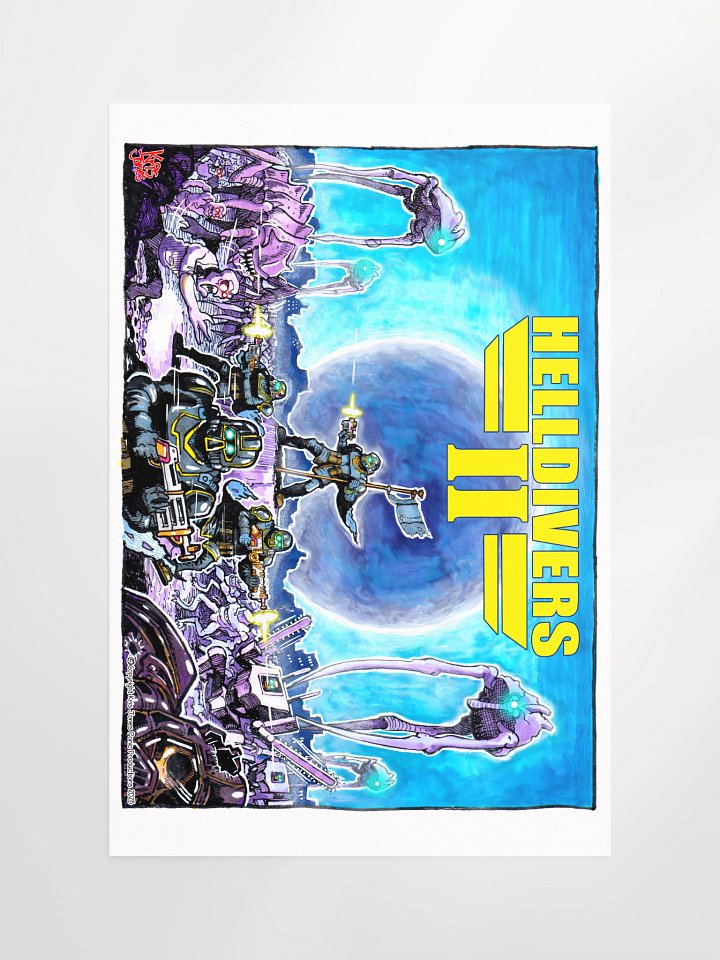 HELLDIVERS Fan art poster! 20" x 30" product image (1)