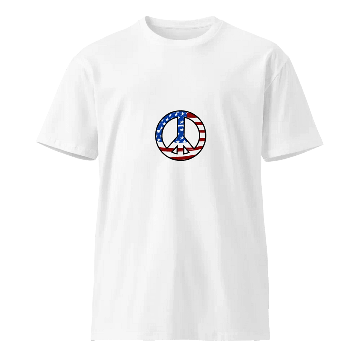 US Peace Cotton Tee Shirt product image (1)