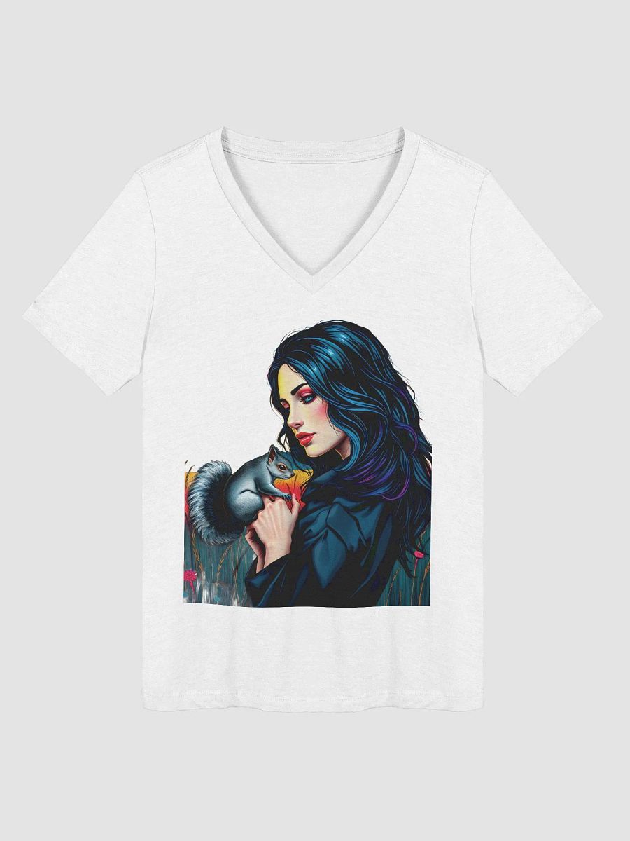 Midnight Elegance Women's V-Neck T-Shirt product image (1)