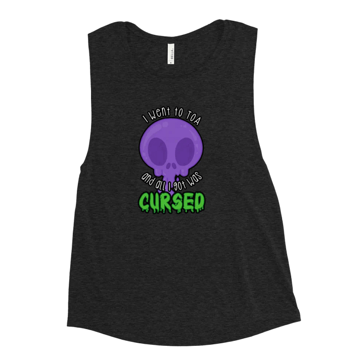 All I Got Was Cursed - Warlock - Women's Style Muscle Tank product image (3)