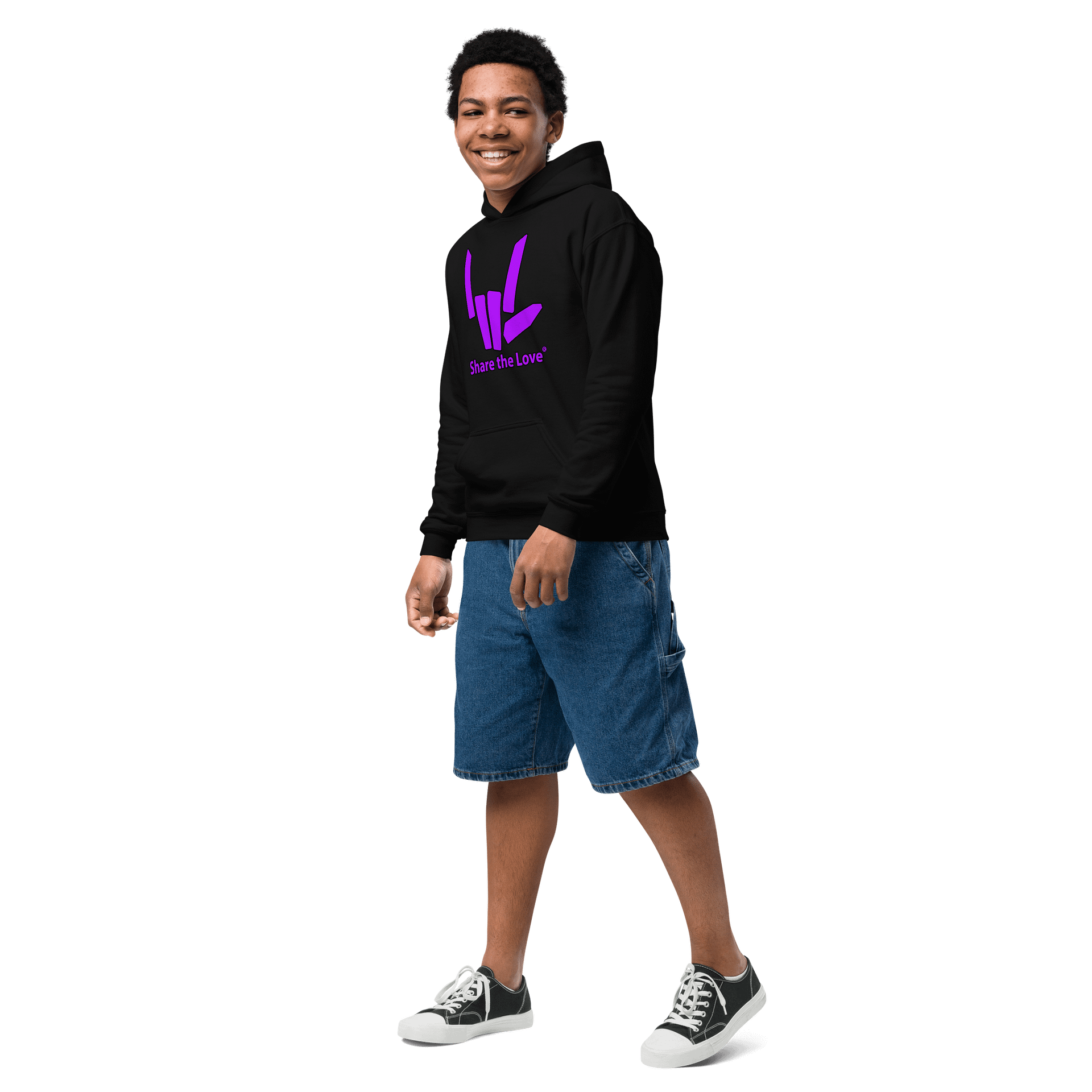 Share The Love Youth Hoodie product image (3)
