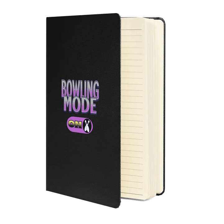 Bowling Mode On Hardcover Journal product image (2)