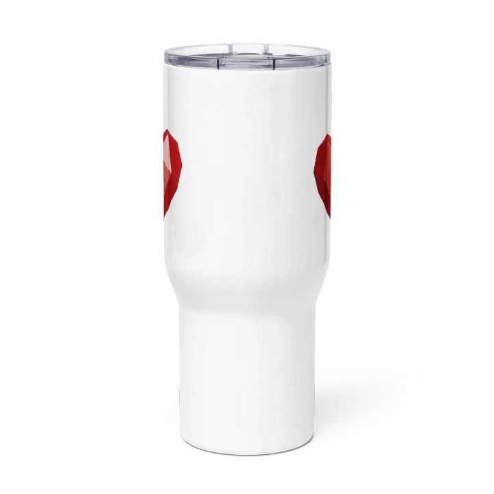 Gemstone Heart Travel Mug with Handle product image (2)