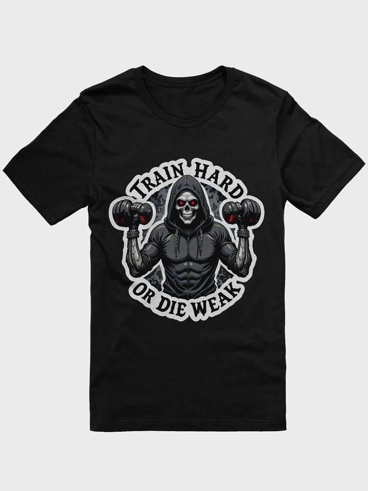 Glowing-Eyed Skeleton Training T-Shirt product image (1)