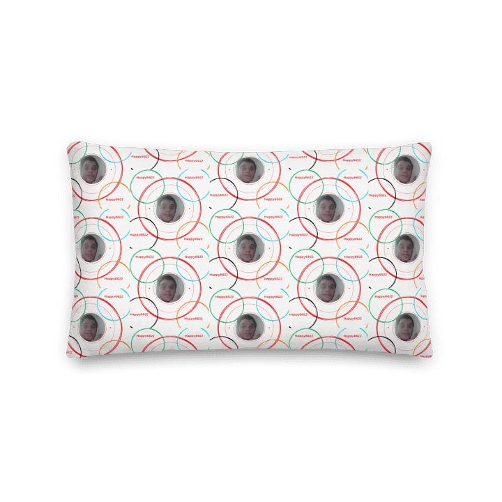 Happy0622 Colorful Faces Premium Pillow product image (2)