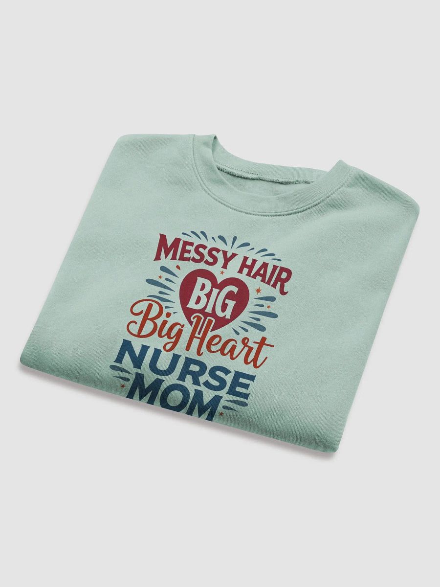 Big Heart Nurse Mom Crop Sweatshirt product image (23)