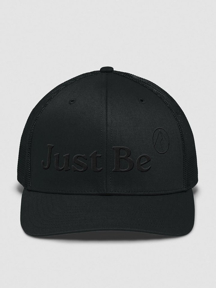 Just Be, Just Black Trucker Cap product image (1)
