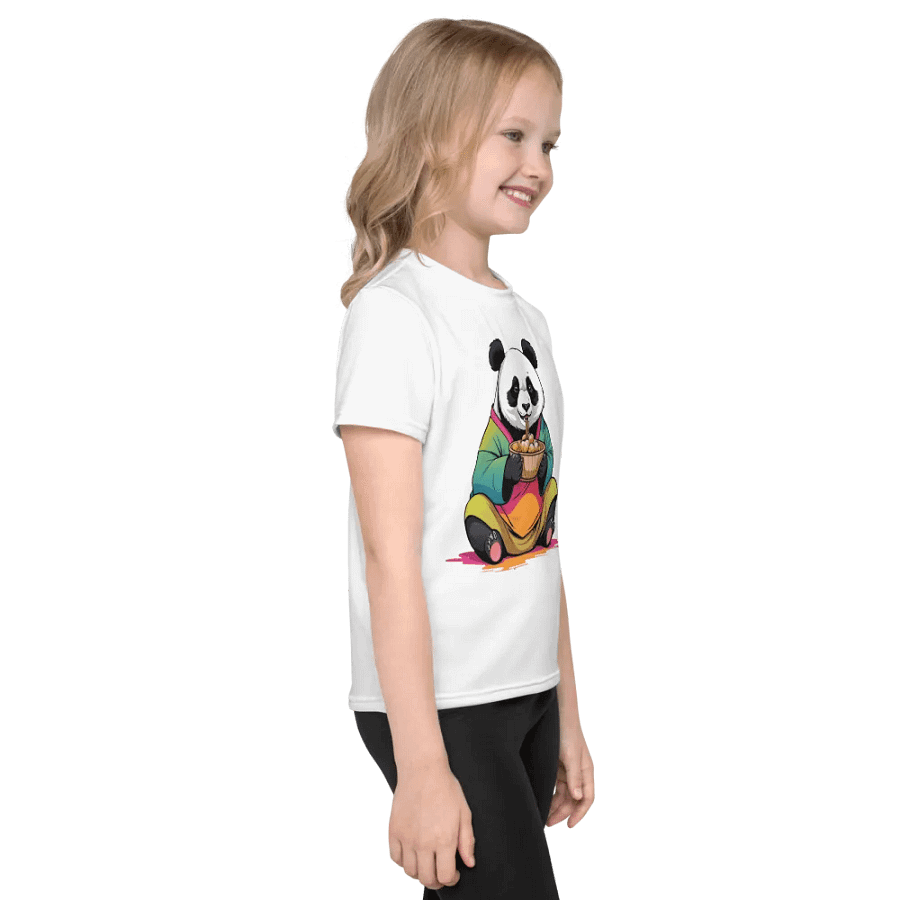 Panda Noodle Party Kids T-Shirt product image (4)