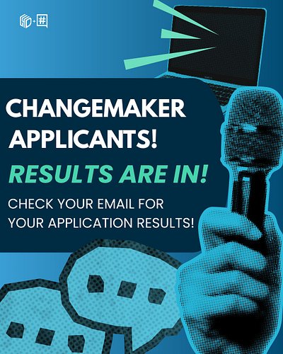 🌟 Missed the live? Don’t worry!
If you’re a changemaker, check your email—results are out now! 💌

We’re so excited to celebra...