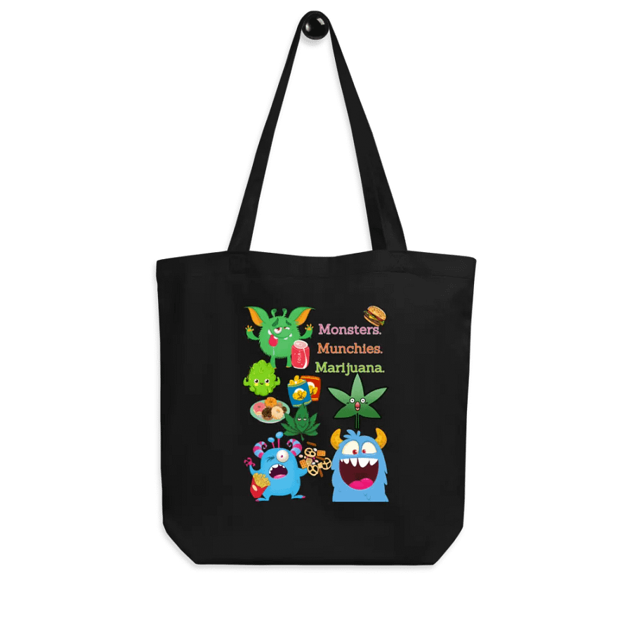Whimsical Monsters & Munchies Tote Bag product image (7)