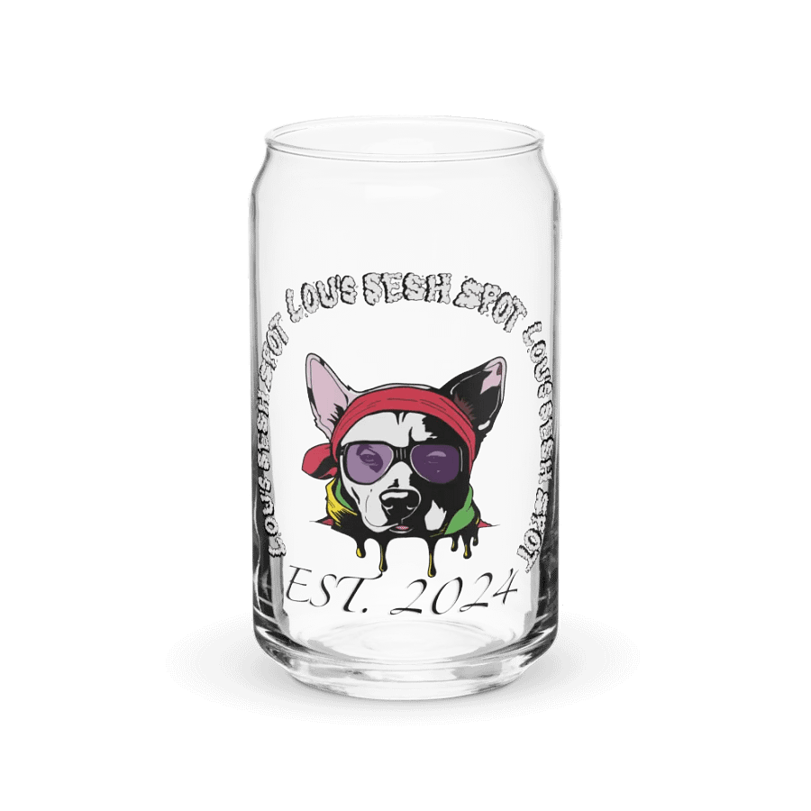 Lou's Sesh Spot Can-Shaped Glass product image (2)