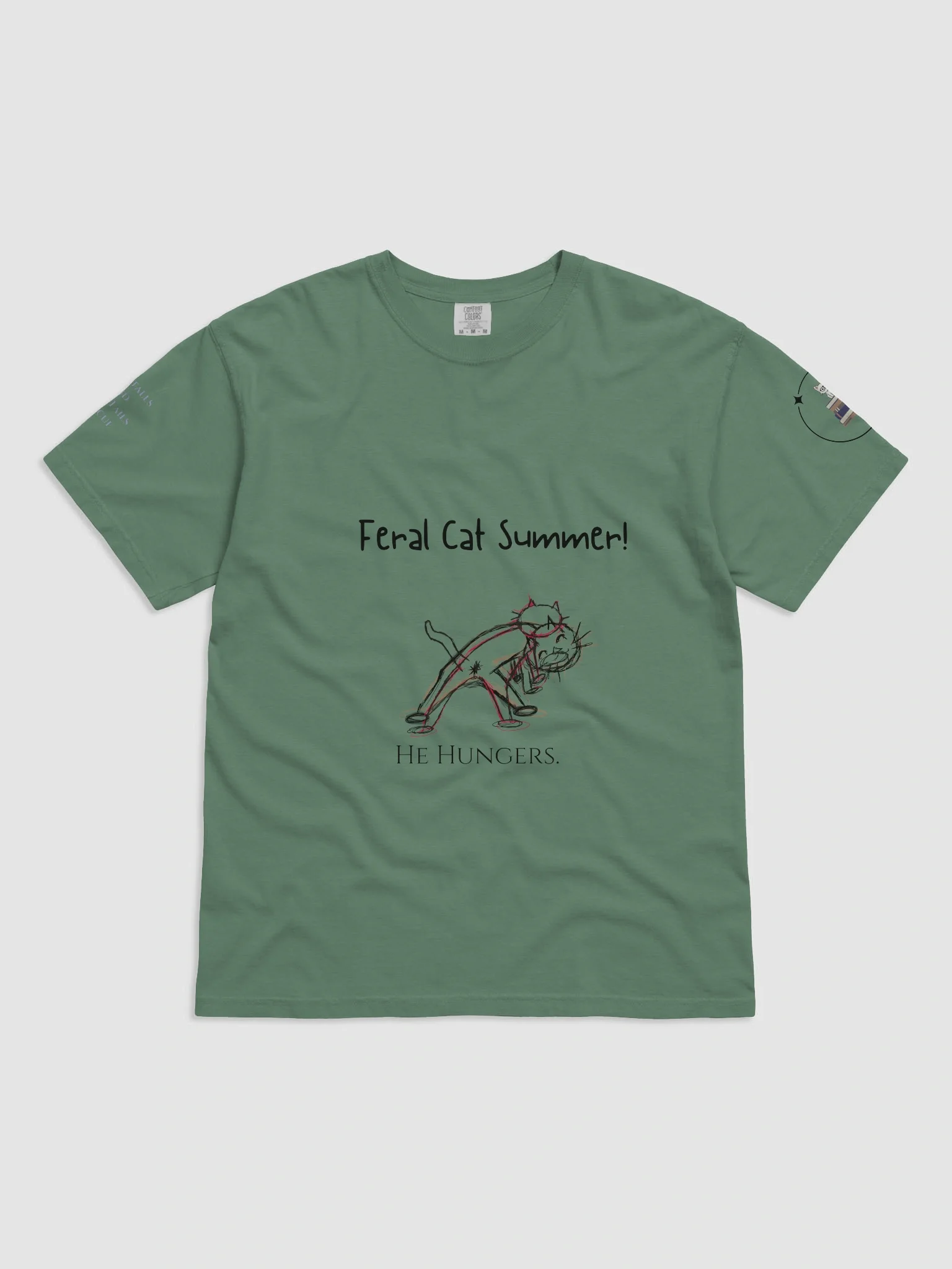 Feral Cat Summer T-Shirt product image (3)