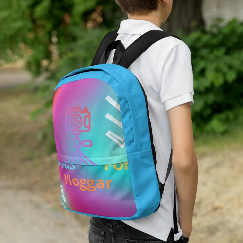 Rasmus Fors Vloggar ryggsäck product image (8)