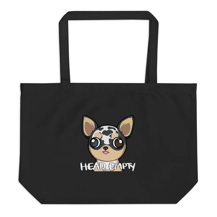 Black Head Empty, No Thoughts Tote product image (1)