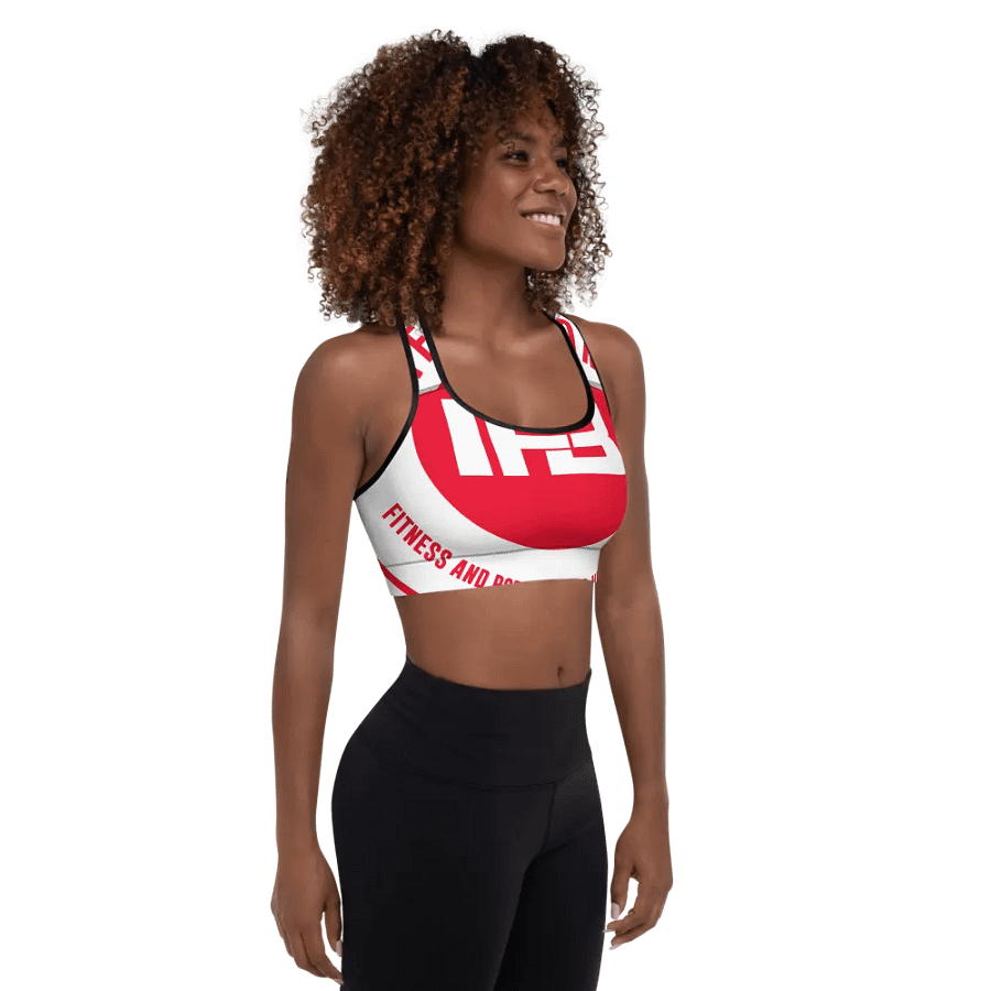 IFBNewsfeed.Org's All-Over Print Padded Sports Bra product image (4)