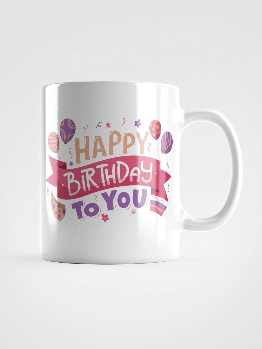Happy Birthday Balloon Mug product image (1)