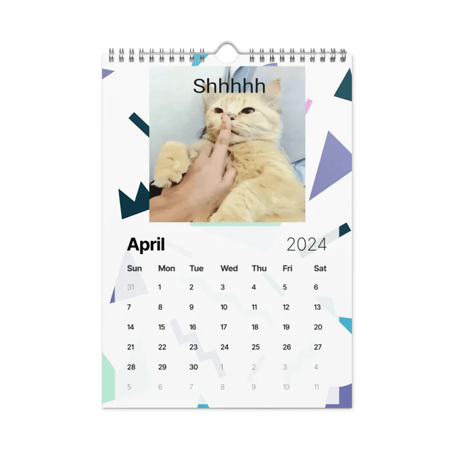 Wall Calendar (2024): Meme Cats product image (2)