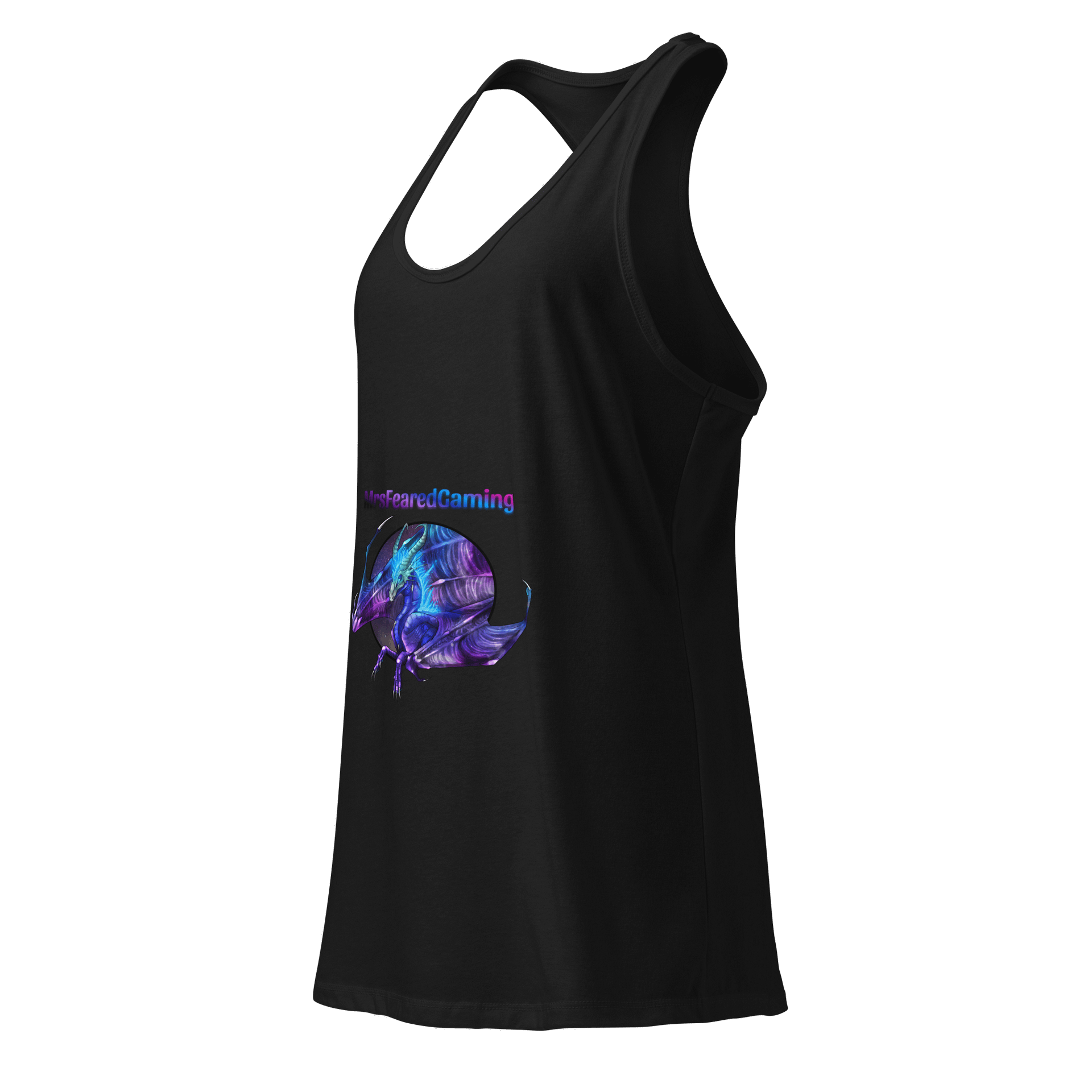 Mrs. Feared's Cosmic Dragon Racerback Tank product image (3)