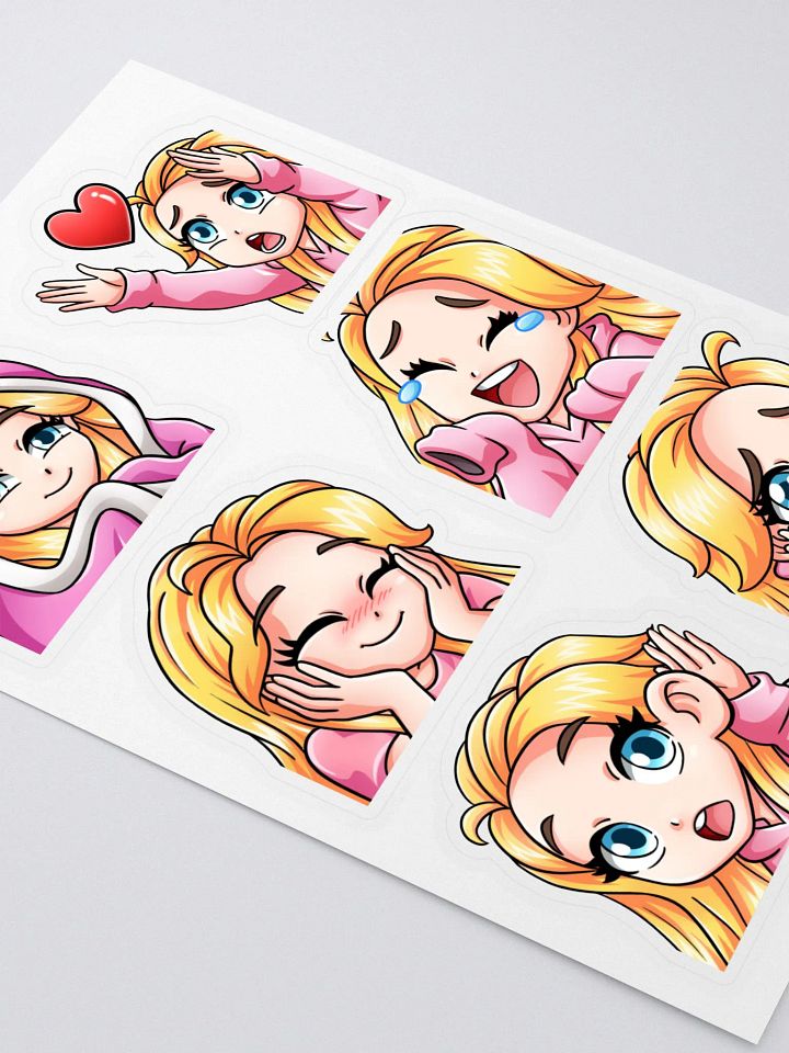 Melissa Emote Stickers Set 1 product image (2)