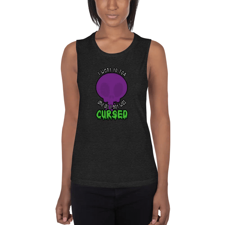 All I Got Was Cursed - Demon Hunter - Women's Style Muscle Tank product image (1)