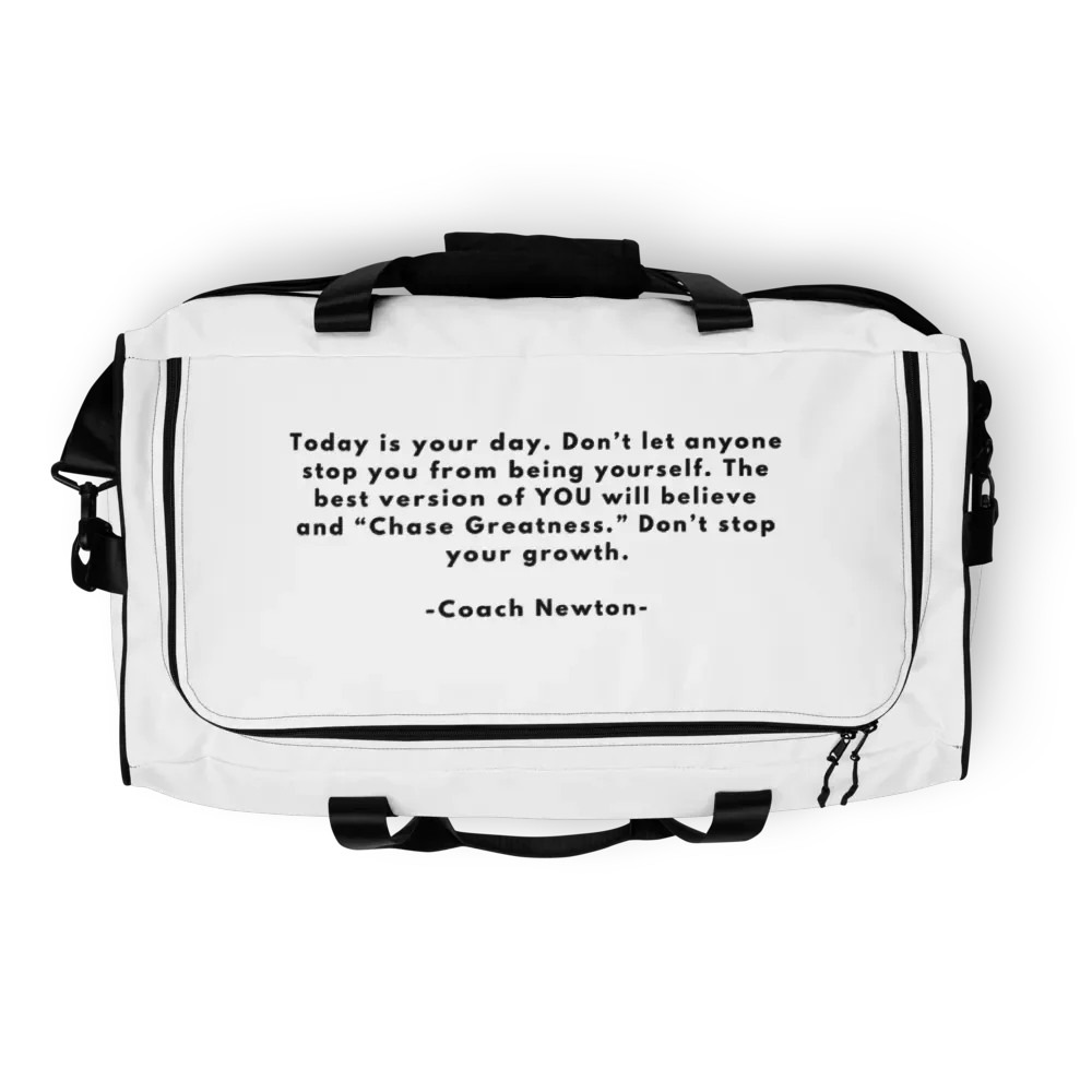 CG White Duffle Bag product image (8)