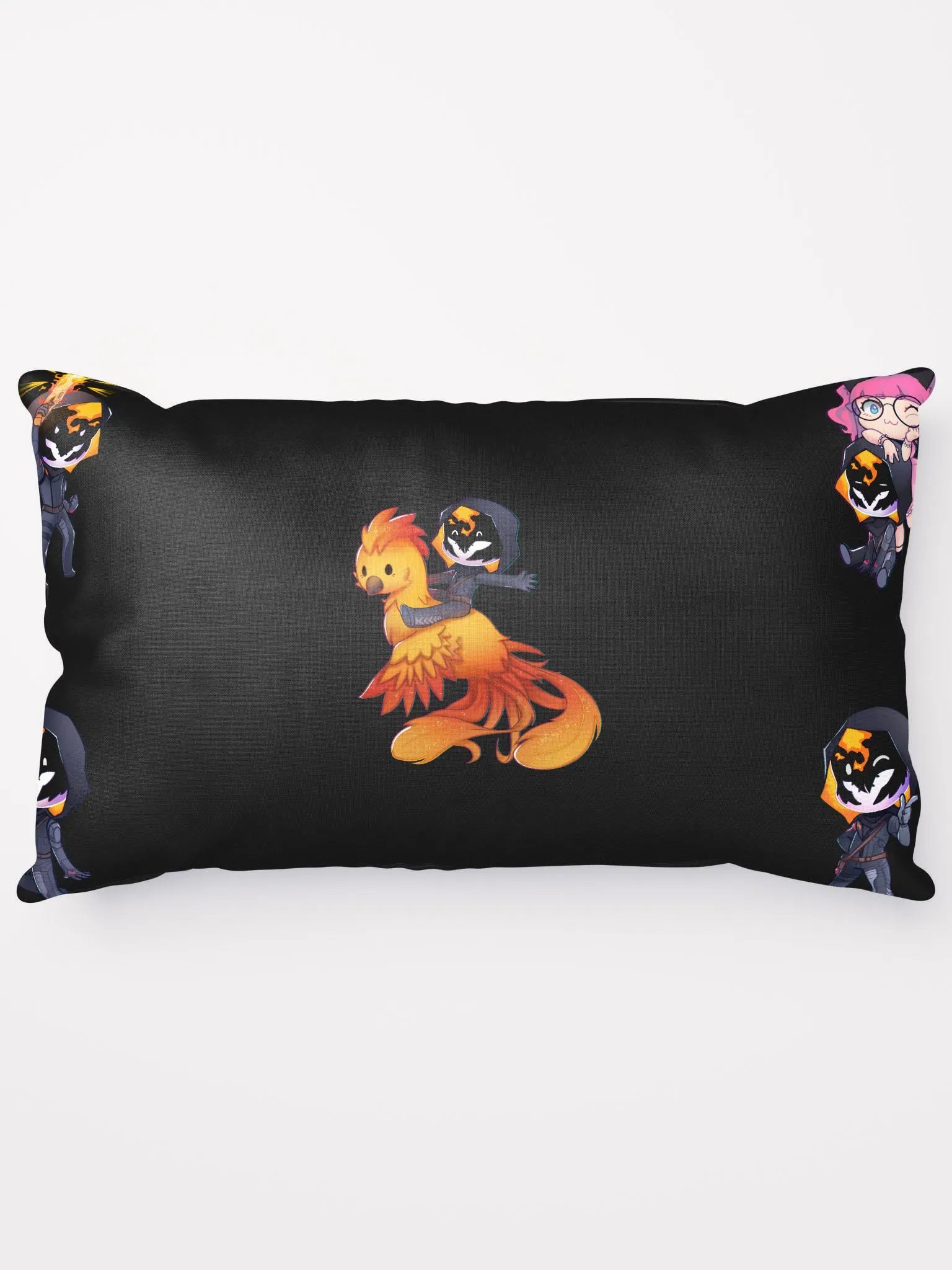 World of Flame Supernova Pillow (Black) product image (1)