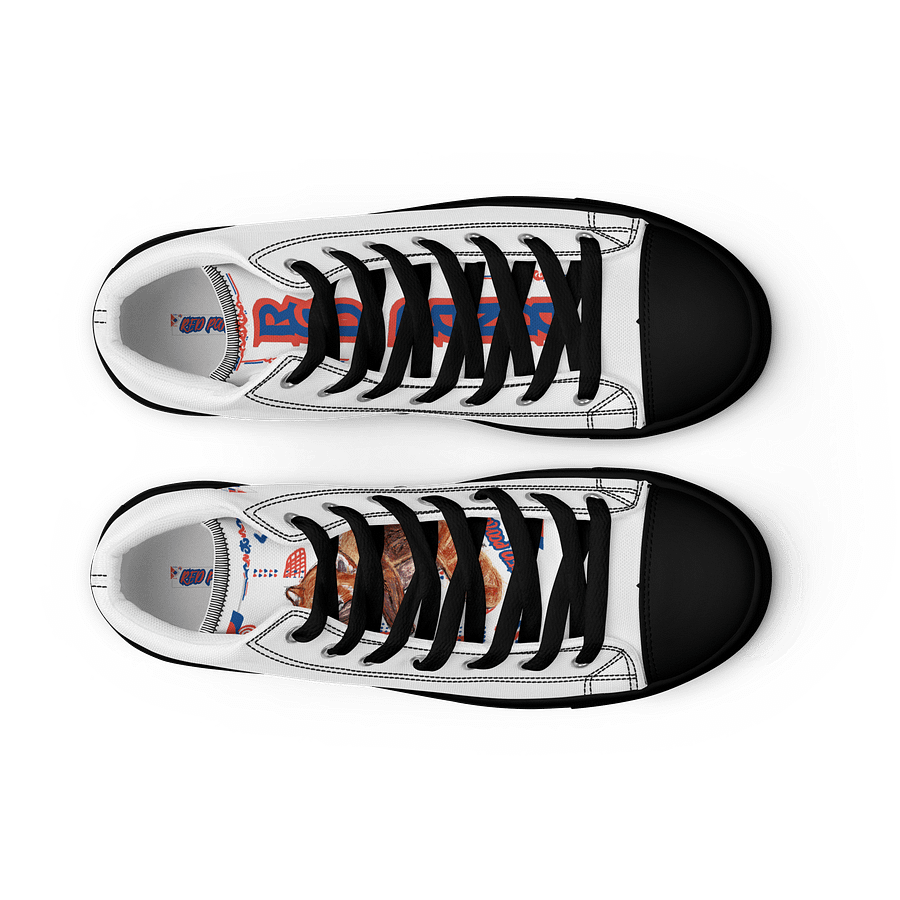 "Zzz" RED PANDAHigh Top Canvas Shoes product image (9)