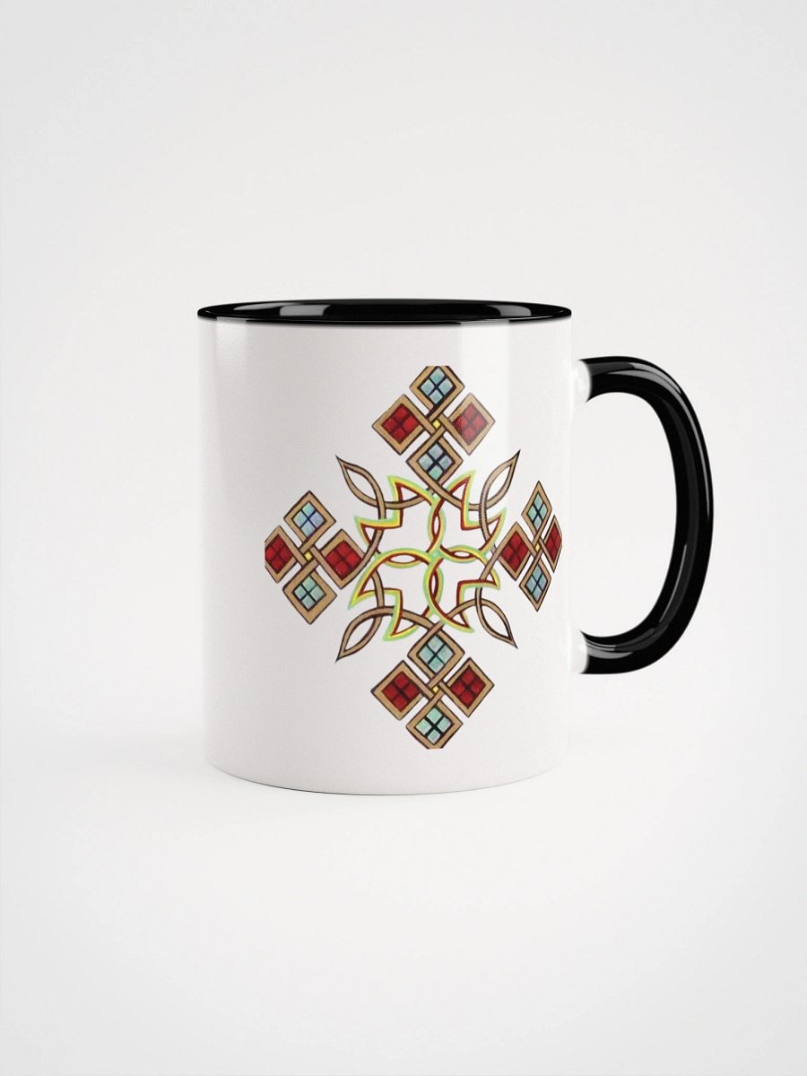 Ethiopian Orthodox Cross Ceramic Mug product image (6)