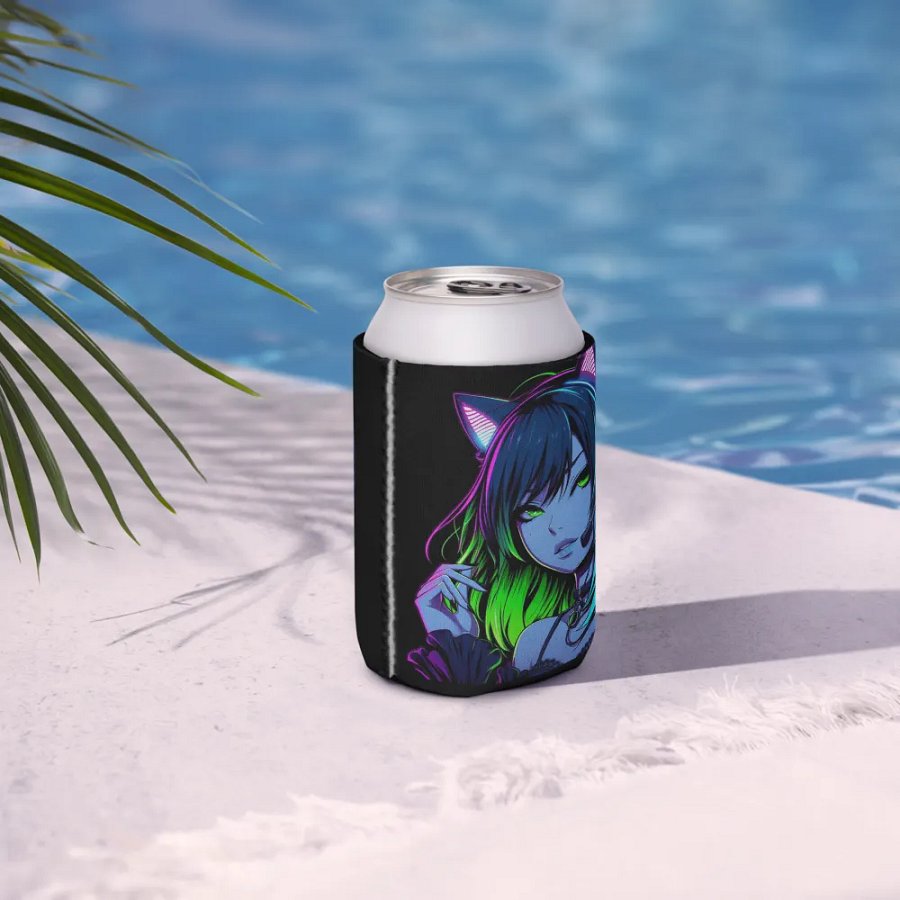 GothAunty Fangs Coozie Can Cooler product image (8)