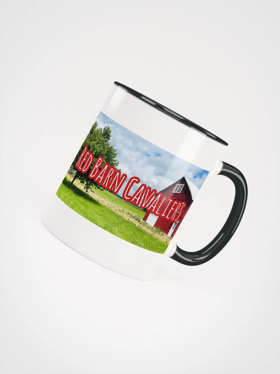 Red Barn Cavaliers Logo Ceramic Mug with Colored Handle & Interior by Mugz product image (22)
