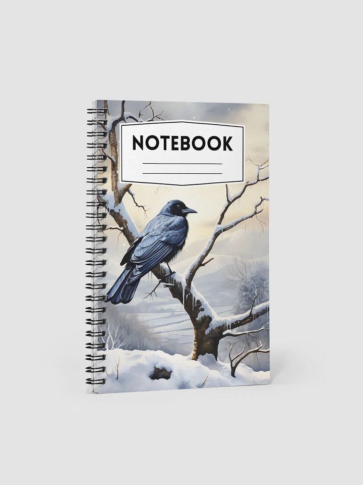 Crow's Winter Wonderland Notebook product image (1)