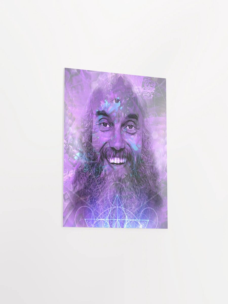 Purple Portal: Visionary Psychedelic Aura and Sacred Geometry Fine Art Print product image (9)