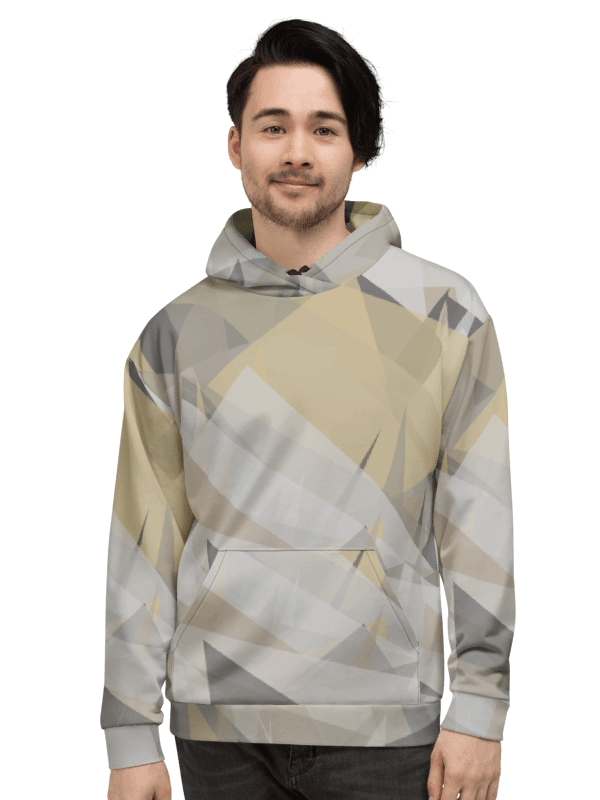 Geometric Fusion Unisex Hoodie product image (2)