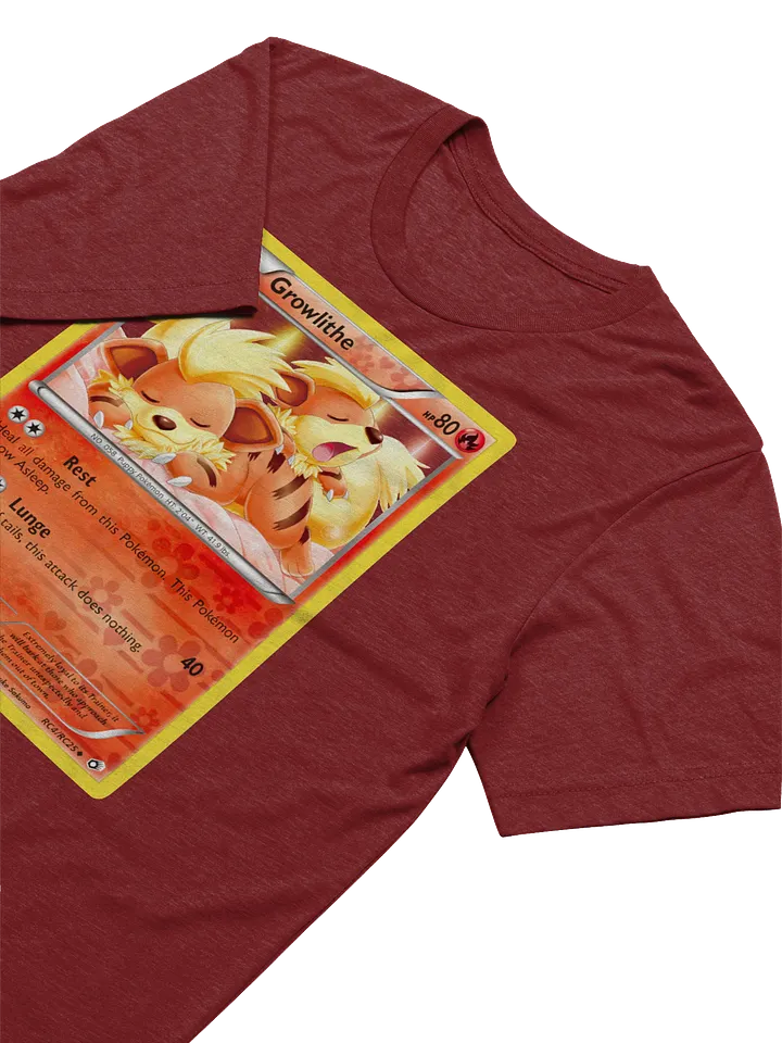 Growlithe TCg T-shirt product image (2)