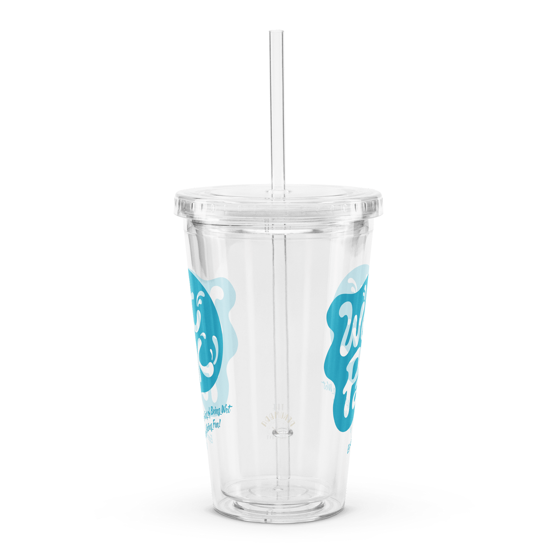Wet Park Clear Tumbler with Straw product image (2)