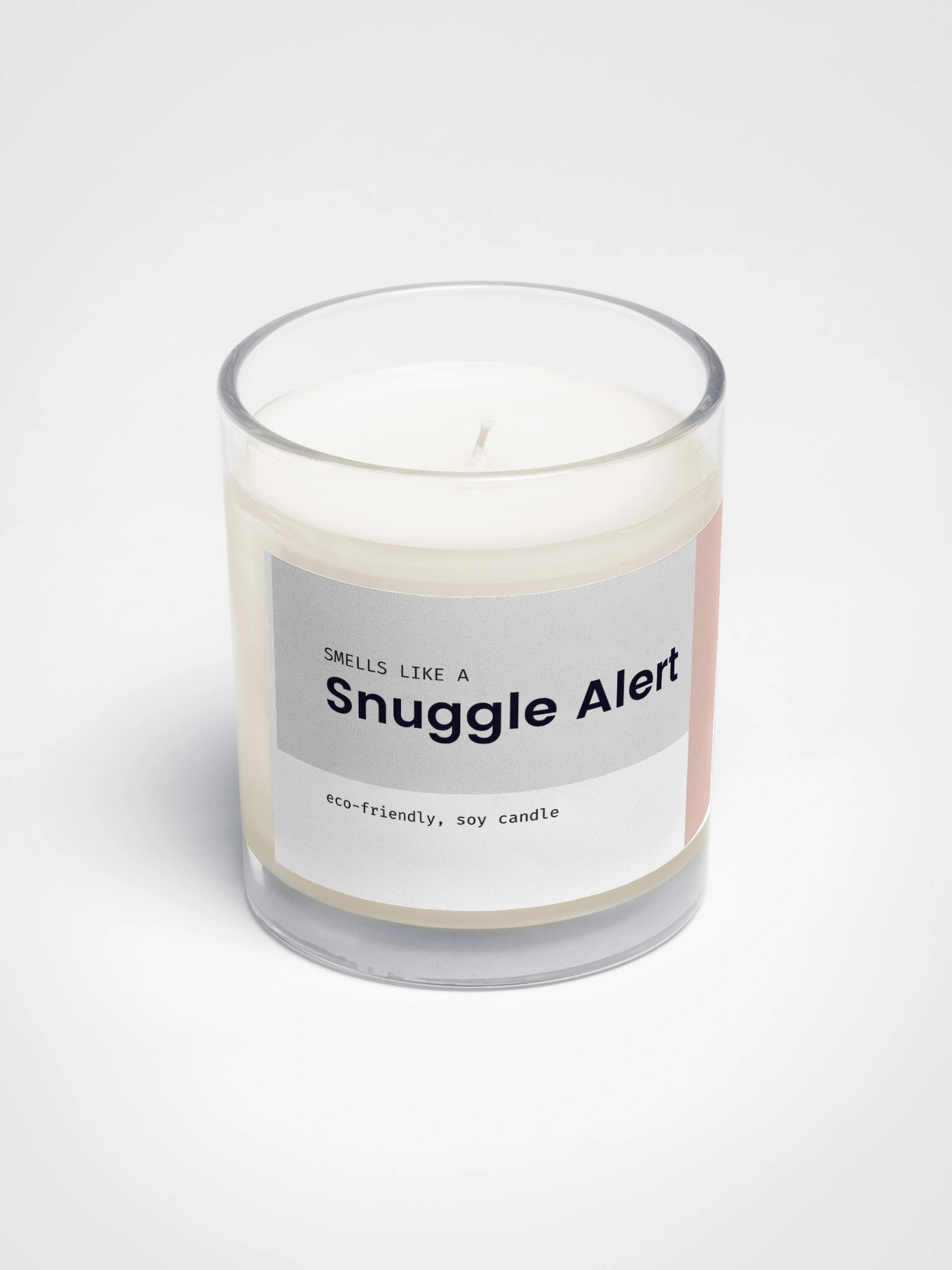 Snuggle Alert Soy Candle product image (2)