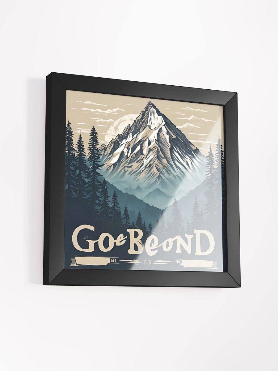 Beyond the Summit Matte Poster product image (3)