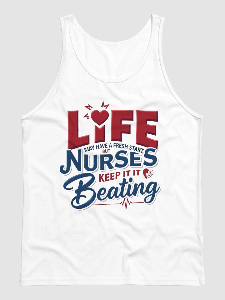 Heartbeat of Life Nurses Tank product image (1)