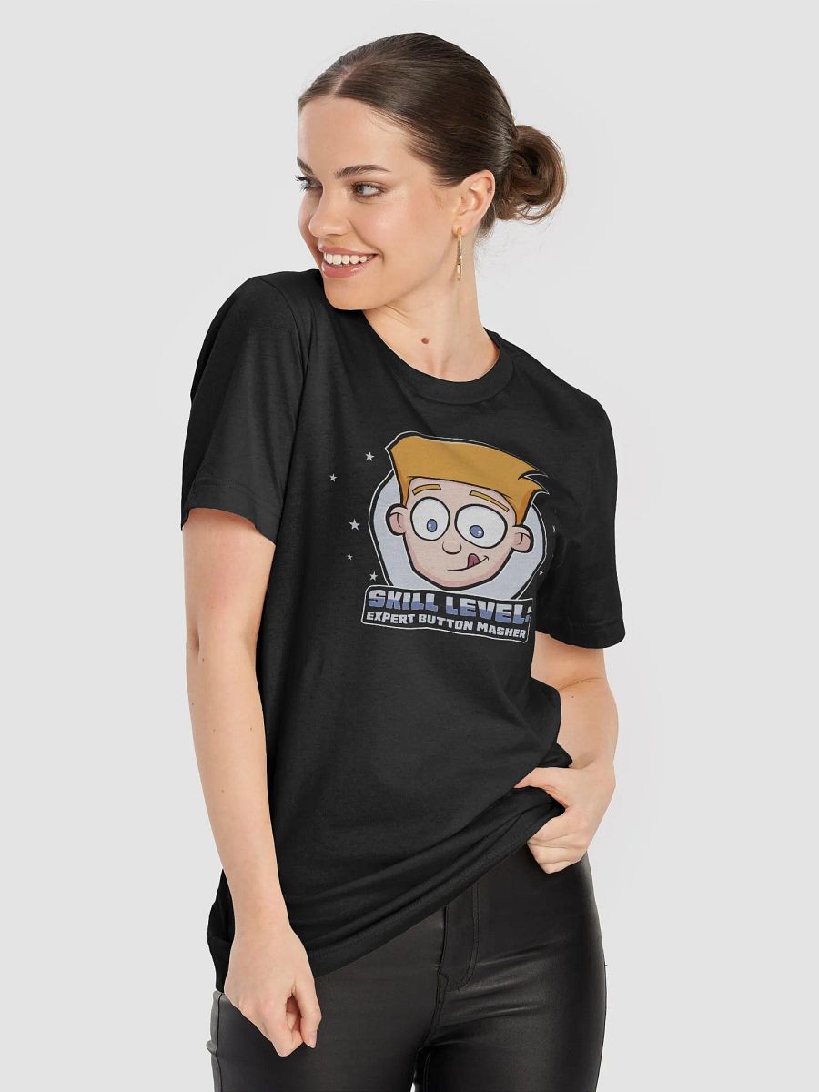 Skill Level: Expert Button Masher Gamer Tee product image (5)