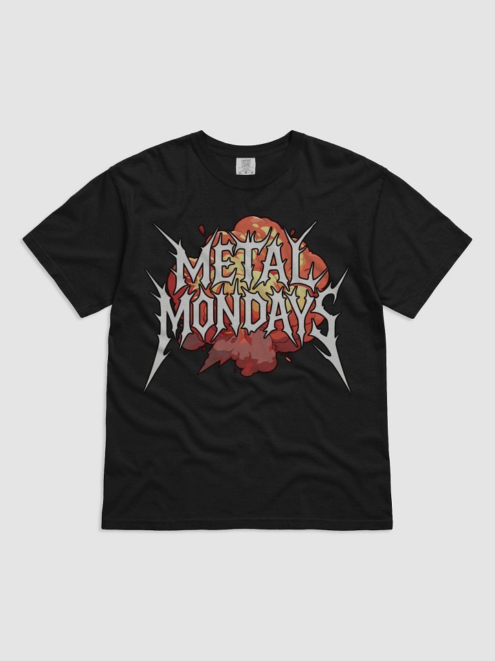 Metal Monday Explosion Graphic Tee product image (1)