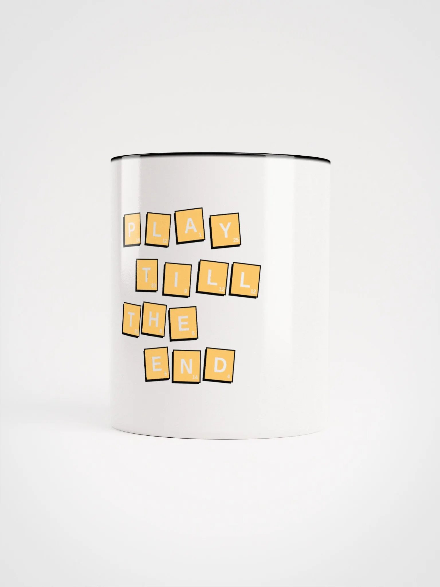 Maccagames mug play till the end product image (1)
