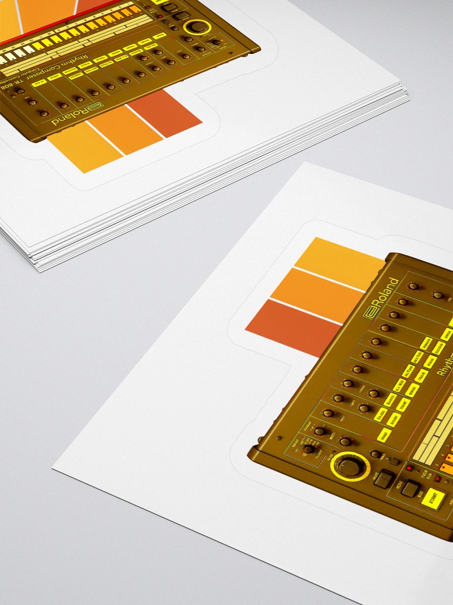 TR-808 #5 (THE LEGEND) STICKER product image (15)