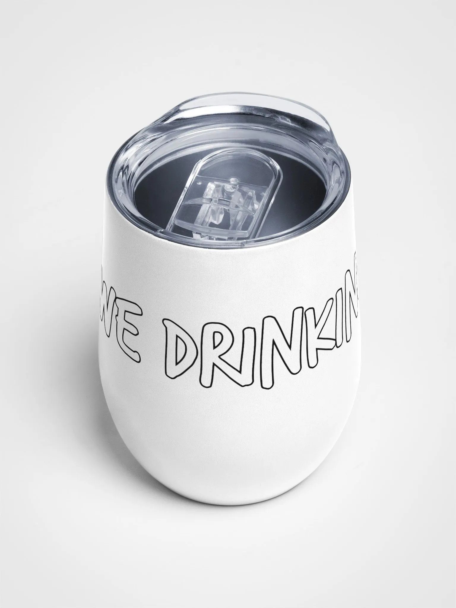 Wine Tumbler - We Drinking? product image (4)