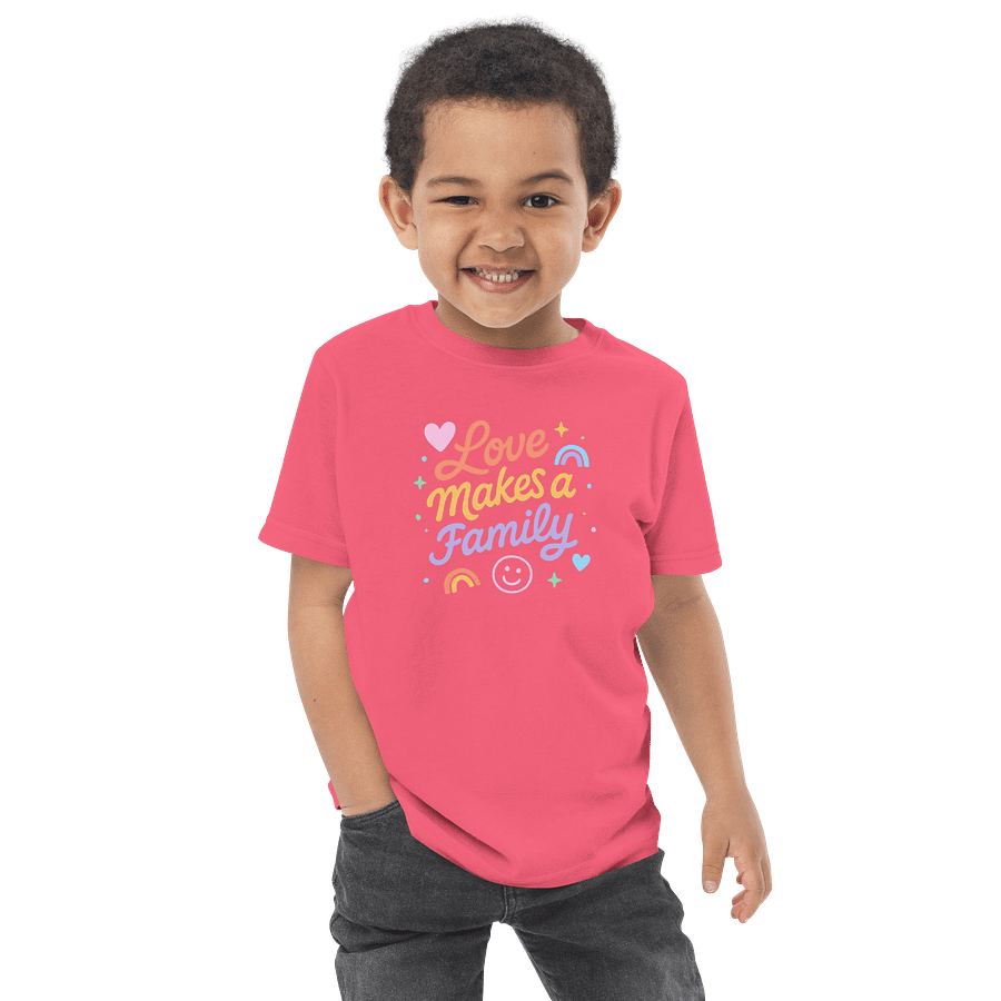 Love Makes a Family Toddler Tee product image (4)
