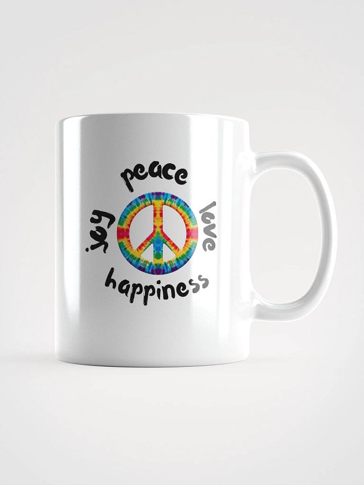 Tie-Dye Peace Mug product image (1)