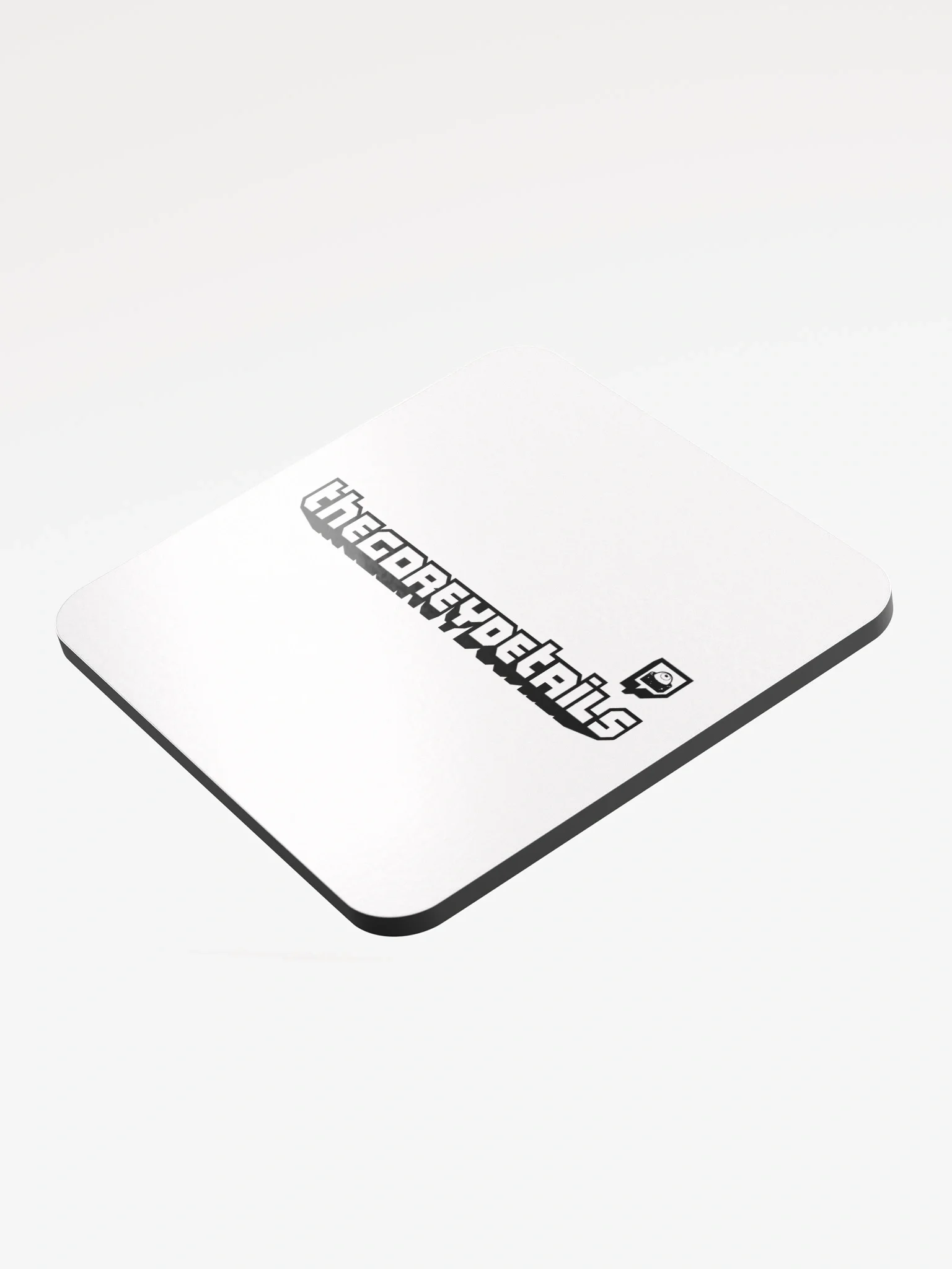 TTV Black - Glossed Cork Coaster product image (3)