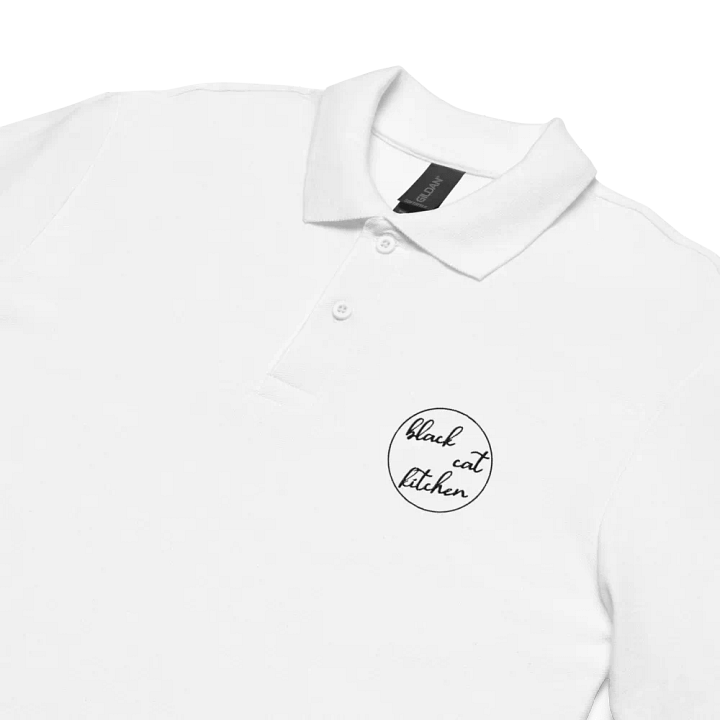 Black Cat Kitchen Signature Polo (White) product image (2)