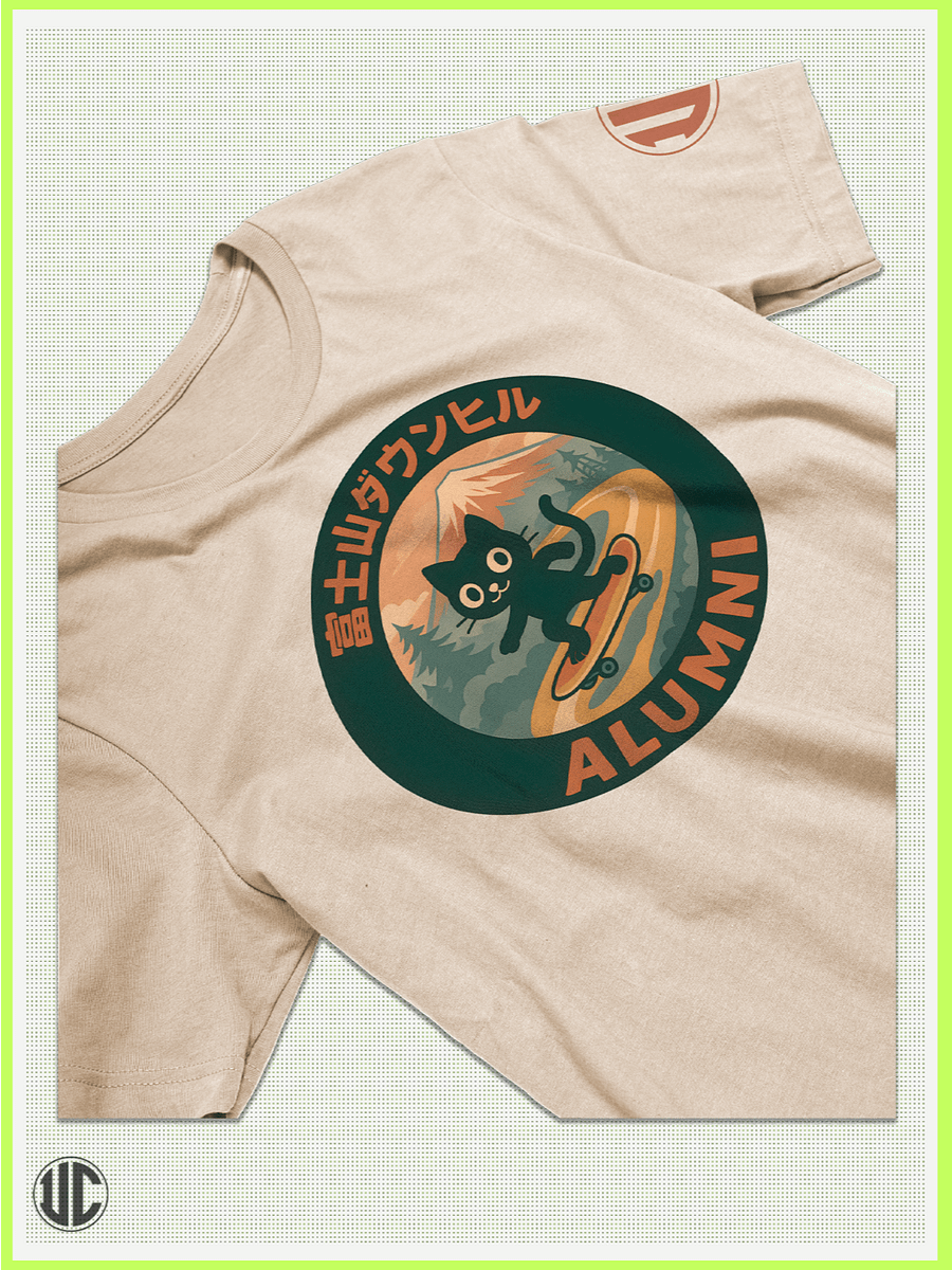 Mt. Fuji Downhill Alumni Skate T-Shirt – UnkoCon Original product image (2)